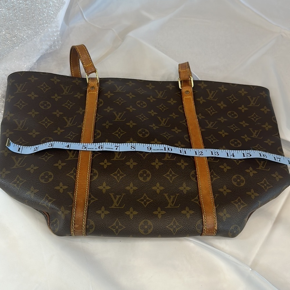 Louis Vuitton Brown Monogram Tote - Picture 9 of 14
